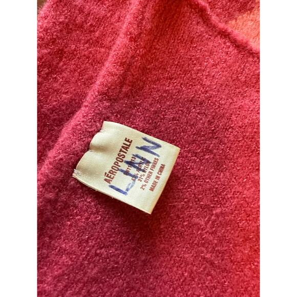 Y2K Aeropostale Pink Argyle Scarf and Matching Hat Girls Size - Picture 8 of 8